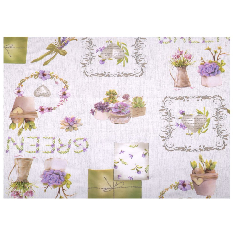 Obrus z podbiciem 90x130cm wzór 6 RAVI